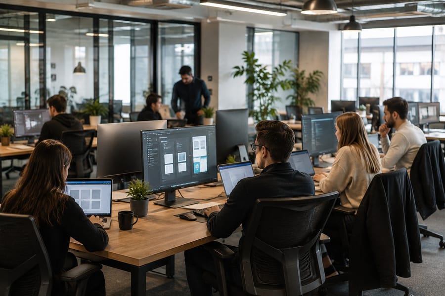 Stark Bilişim office environment